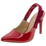 Sapato Feminino Chanel Vermelho Mixage - 3578982