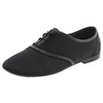 Sapato Feminino Oxford Preto/Veludo Beira Rio - 4150200