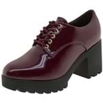 Sapato Feminino Oxford Vizzano - 1294100 Vinho 35