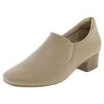 Sapato Feminino Salto Baixo Comfortflex - 1886305 Bege 34