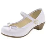 Sapato Infantil Feminino Bonekinha - 31001 Branco 28