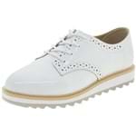 Sapato Infantil Feminino Oxford Branco Molekinha - 2510418
