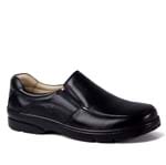Sapato Masculino 5300 em Couro Floater Preto Doctor Shoes