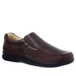 Sapato Masculino Joanete em Couro Café Floater 3056 Doctor Shoes