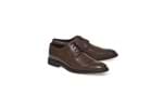 Sapato Menswear Couro Floater Oxford - Marrom - 42