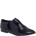 Sapato Oxford Verniz Lux Preto Smart Collection - 72509.17 - Tam.35