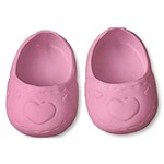Sapato para Boneca – Modelo Sapatilha 5cm – Little Mommy - Rosa– Laço de Fita
