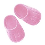 Sapato para Boneca – Modelo Sport 6cm – Baby Alive – Rosa Translúcido - Laço de Fita