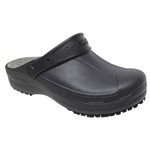 Sapato Profissional em EVA Crocs Plus Soft Works Antiderrapante BB90 Preto