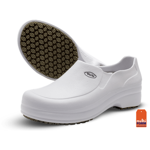 Sapato Protection Fechado Branco Tamanho 34