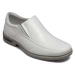 Sapato Rafarillo Couro Mestiço Branco 39008-10C