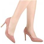 Sapato Scarpin Schutz Bico Fino Rosa