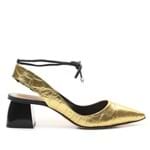 Sapatos Vicenza 630002-20 Slingback Dourado