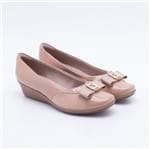 Scarpin Anabela Piccadilly Nude 34
