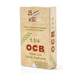 Seda Ocb Organic - Papel para Enrolar 1.1/4 - Display com 25 Unidades