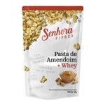Senhora Pipoca - 120g - Pasta de Amendoim com Whey Protein Isolado