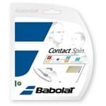 Set de Corda Babolat Contact Spin 16L 1.30 Branca