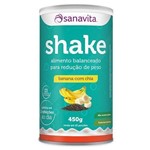 Shake - 450g Banana com Chia - Sanavita