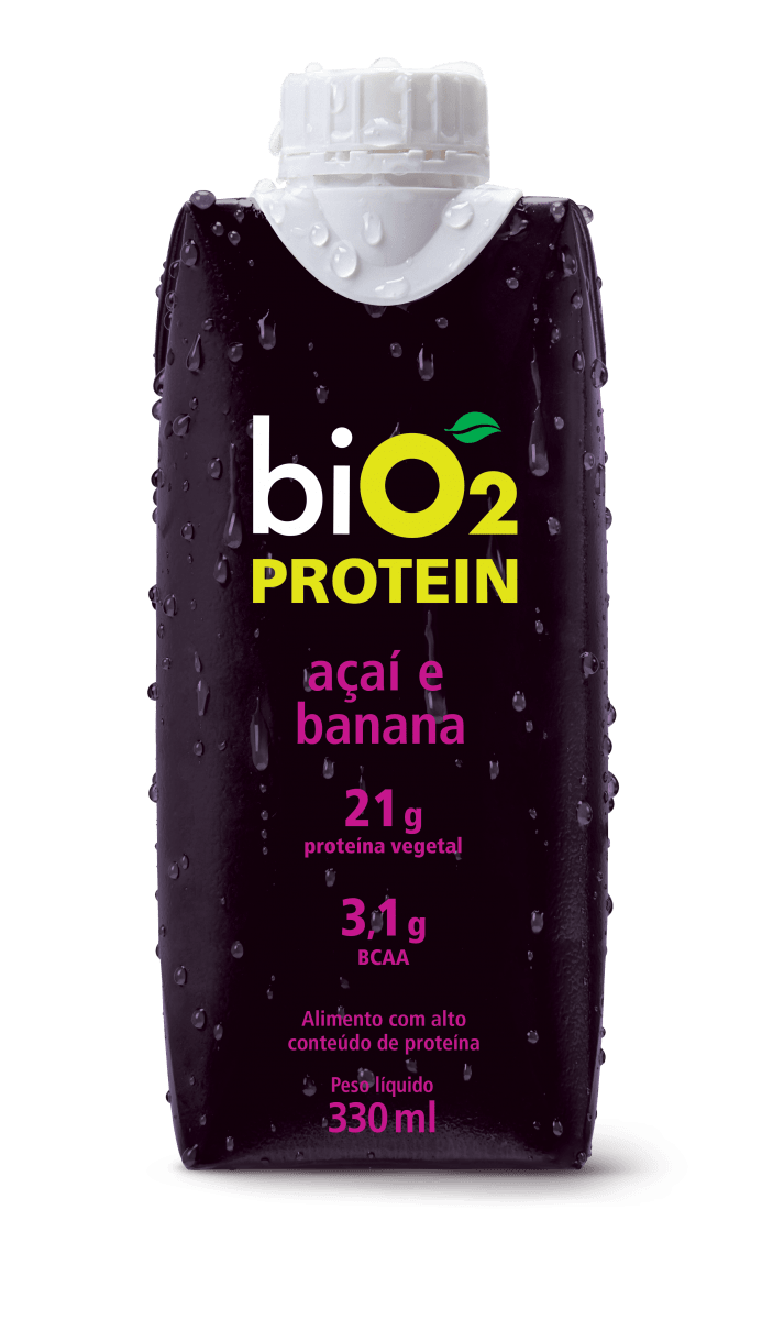 Shake Protein Açaí e Banana 330ml - BiO2