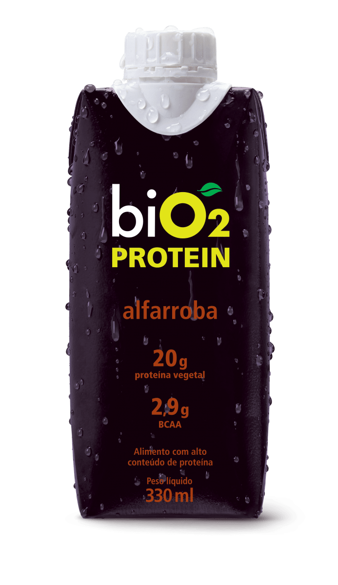 Shake Protein Alfarroba 330ml - BiO2