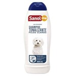 Shampoo Sanol Dog Tonalizante para Pelos Claros - 500ml