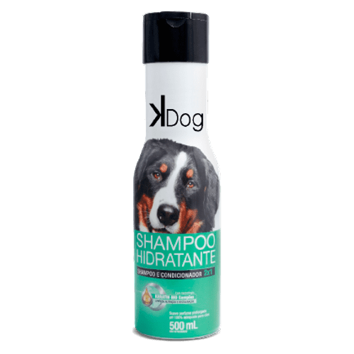 Shampoo Sanol KDog Hidratante 2x1 para Cães e Gatos 500ml