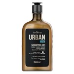 Shampoo 3x1 Urban Men Farmaervas 240ml