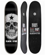 Shape de Skate Black Star Skull 8.2