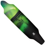 Shape Longboard Assimetrico Skate Wood Light - Green Boreau