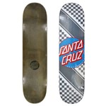 Shape Santa Cruz Check Stripe Cinza 31,7"x 7,75"