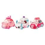 Shopkins Cutie Cars - Kit com 3 - Coleção Chá da Tarde - Dtc - DTC
