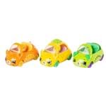 Shopkins Cutie Cars - Kit com 3 - Coleção Frutinhas - DTC