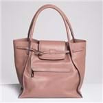 Shopping Bag Couro Rose - U
