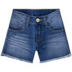 Short Jeans Infantil Feminino Milon 10336.6729.3