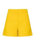 Shorts de Lã Amarelo Tamanho 38