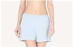 Shorts em Algodão Supima® - Azul M