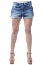Shorts Eventual Jeans Mid Trop Azul Tam. 34