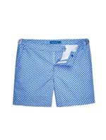 Shorts Saline Scada Estampado Azul Tamanho 36