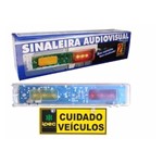 Sinaleira Audio Visual - Saída de Garagem Ipec 110 / 220v
