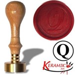 Sinete para Lacre Keramik Letra Q KE00186Q