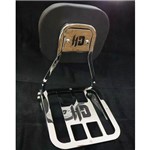 Sissy Bar Tubular Destacável para Harley Davidson 883 / XL 1200 - JJ Custom - JJ Custom - JJ Custom