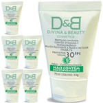 Six Divina & Beauty Protetor Solar Facial e Corporal FPS30 Vitamina e Hidratante 30g