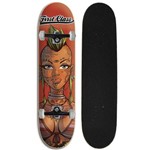 Skate Completo Street Iniciante First Class - Punk Girl