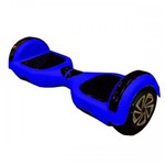 Skate Elétrico Hoverboard 6.5'' Azul com LED I65 - Foston