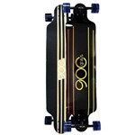 Skate Longboard 900 Graus com Abec 9 Rodas Azuis