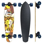 Skate Longboard Completo Pgs - Leão Rei