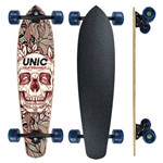 Skate Longboard Completo Unic - Caveira