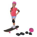 Skate Radical Girl com Lixa e Acessórios