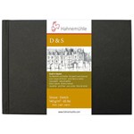 Sketchbook D&s Mini 140 G/m² 9 X 12,5 Cm com 30 Folhas Capa Preta Paisagem Hahnemuhle