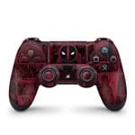 Skin PS4 Controle - Deadpool Comics Controle